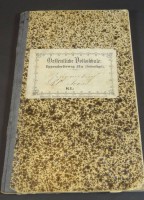 Zeugnisbuch der Klara Feist, Jg. 1885, komplett mit Abgangszeugnis 1900, Hamburg Eppendorfer Weg