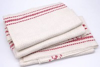Auktion 334 / Los 13004 <br>3x Gerster Handtücher, 42x88cm
