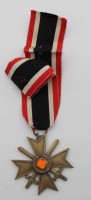 Auktion 334 / Los 7007 <br>KVK mit Schwertern, 3. Reich, am Band