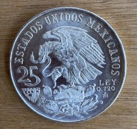 25 Pesos Mexico 1968, Olympiade