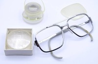 Auktion 334 / Los 16012 <br>"Zeiss" Lupenbrille / Fernrohrbrille, in orig. Tasche, zerlegt
