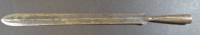 Auktion 334 / Los 16014 <br>lange Eisenspeer-Spitze, wohl Afrika, L-40 cm