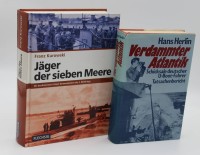 Auktion 334 / Los 7016 <br>2x div. Literatur über U-Boote im 2. WK