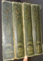 Auktion 334 / Los 3006 <br>4x "Die Gartenlaube" gebundener Jahrgang 1899-1902-1903-1904, Gebrauchs-und Altersspuren