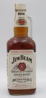 Auktion 334 / Los 15032 <br>Whisky - Jim Beam, USA, Bourbon, ungeöffnet, ältere Abfüllung, Glasflasche