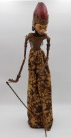 Auktion 334 / Los 15530 <br>Bali-Marionette, älter, ca. H-69cm.