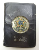 Ausweis eines Justizbeamten, Brasilien, 60er-Jahre, mit Altersspuren