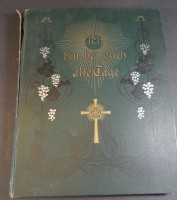 Auktion 500010 / Los  <br>Grossband "Ich bin bei euch alle Tage" 1906, ein christliches Lebensbuch, Einband bescvhädigt,