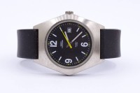 Auktion 500010 / Los  <br>Armbanduhr "Carlo Cantinaro", Quartzwerk, 41x41mm, läuft