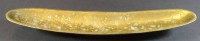 Auktion 500010 / Los  <br>längliches Metallschälchen; H-4,5 cm, 39x8 cm