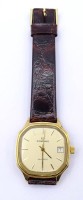 Auktion 500010 / Los  <br>Armbanduhr "Ermano", Quartzwerk, Gehäuse 32x32mm, Funktion nicht überprüft