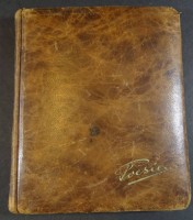 Auktion 334 / Los 3015 <br> Poesiealbum, ab 1937, fast voll  und mit vielen Glanzbildern, zum Schluss Rezepte