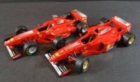 Auktion 334 / Los 12044 <br>2x Ferrari Rennwagen von "Burago" 1;24