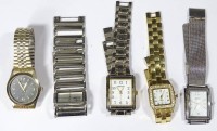 Auktion 500011 / Los  <br>5x div. Armbanduhren, Quartzwerke, Funktionen nicht überprüft