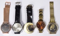 Auktion 500011 / Los  <br>5x div. Armbanduhren, Quartzwerke, Funktionen nicht überprüft