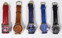 Auktion 500011 / Los  <br>5x div. Armbanduhren, Quartzwerke, Funktionen nicht überprüft