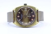Auktion 500011 / Los  <br>Herren Armbanduhr "Belinda",Automatik, Werk läuft, Gehäuse 35x35mm, Alters- und Gebrauchsspuren