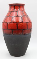 Auktion 337 / Los 9065 <br>Bodenvase, Carstens, 60/70er Jahre, H-39,5cm.