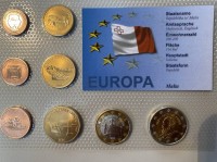 Los  <br>Euro Mint Set "Malta" 2006, in Blister