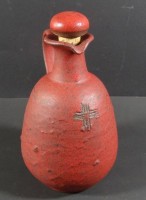 Keramik-Krug, Handarbeit, H-20 cm,