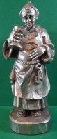 Auktion 344 / Los 15014 <br>Zinnfigur eines mönchischen Kellermeisters, Zinn, Handarbeit, H-26 cm