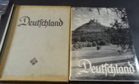 Auktion  / Los  <br>Fotoband "Unser Deutschland" 50-er Jahre, gut erhalten im Schuber, mit Fotos von Königsberg, Breslau, Danzig etc.