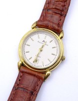 Auktion 336 / Los 2025 <br>Damen Armbanduhr "Maurice Lacroix", Quartzwerk, D. 25mm, Funktion nicht überprüft, Kratzer auf Glas
