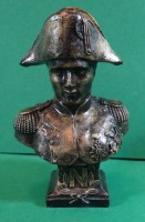 Auktion 336 / Los 15007 <br>Büste "Napoleon" aus Polyresin, H-11 cm