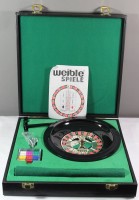 Roulette-Spiel in Koffer, Weible, kompl., guter Zustand