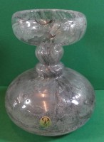 Auktion 336 / Los 10006 <br>Kunstglasvase "Peill", H-15 cm