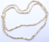 Auktion 500011 / Los  <br>SW - Perlen Halskette, L. 90cm, 27g.