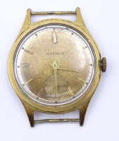 Auktion 500011 / Los  <br>Armbanduhr "Junghans", Cal. 93, mechanisch, Werk läuft, D. 31mm, Tragespuren, ohne Bänder