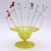 Los  <br>Bowlespieße, 6 Stück, H. 12cm
