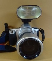 Los  <br>Canon EOS 300 mit Mecablitz, Metz