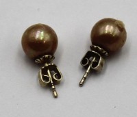 Auktion 375<br>Paar Ohrstecker, Modeschmuck, ca. L-1,5cm.