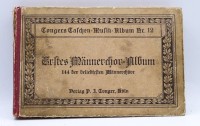 Auktion 336 / Los 3065 <br>1. Männerchor-Album, 144 der beliebtesten Männerchöre, um 1900, Alters-u. Gebrauchsspuren