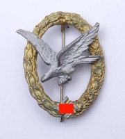 Fliegerschützenabzeichen ohne Blitzbündel, Sammleranfertigung??? 50 x 37mm