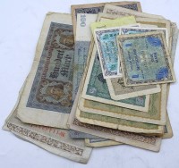 Konvolut Notgeld Scheine, 19 Stück