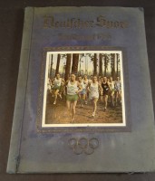 Auktion 337 / Los 3048 <br>"Deutscher Sport" Sammelalbum, Vorschau auf 1936, 5-6 Bildchen fehlen