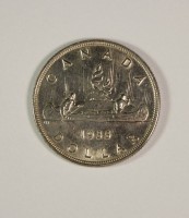 Canada-Dollar, 1935, ca.23gr., ca. D-3,6cm.