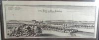 Auktion 337 / Los 5068 <br>Merian Ansichtenstich Schloß und Amth Calenberg, BG 16x40 cm