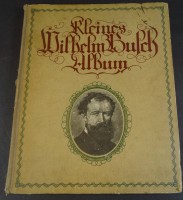 Auktion  / Los  <br>Kleines Wilhelm Busch Album, um 1920, Gebrauchsspuren, Folio