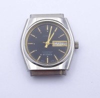 Auktion 338 / Los 2000 <br>Armbanduhr , Markenlos, Automatic, Werk läuft, D. 29,5mm