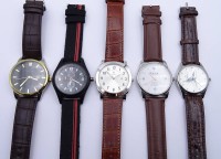 Auktion 338 / Los 2007 <br>Konvolut div. Herren Armbanduhren, Quartzwerke, Funktionen nicht überprüft, einfache Ausführungen