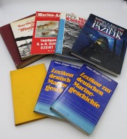 Los 7001 <br>8x div. Literatur, über Kriegs-Marine, neuzeitl.