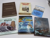 Auktion 338 / Los 3004 <br>6x div. Literatur, u.a. 3x über Helgoland