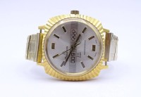 Los 2022 <br>Herren Armbanduhr "Bourbon", Super De Luxe, mechanisch, Werk läuft,  Gehäuse 37x35mm