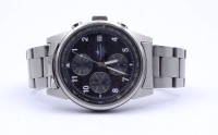 Auktion 338 / Los 2033 <br>Herren Armbanduhr "Thunderbird", Quartzwerk, D. 3,8cm, Funktion nicht überprüft, Glas etwas blind