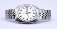 Los 2038 <br>Herren Armbanduhr "BWC", Automatikwerk, Werk läuft, 36x38mm, Tragespuren