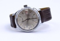 Auktion 338 / Los 2040 <br>Herren Armbanduhr "Savoy", mechanisch, Werk läuft kurz, D.35mm